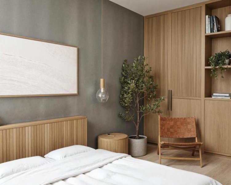 Agios Nikolaos Kreta, Agios Nikolaos: Modernes Luxus-Gartenapartment mit Panoramablick aufs Meer zu verkaufen Wohnung kaufen